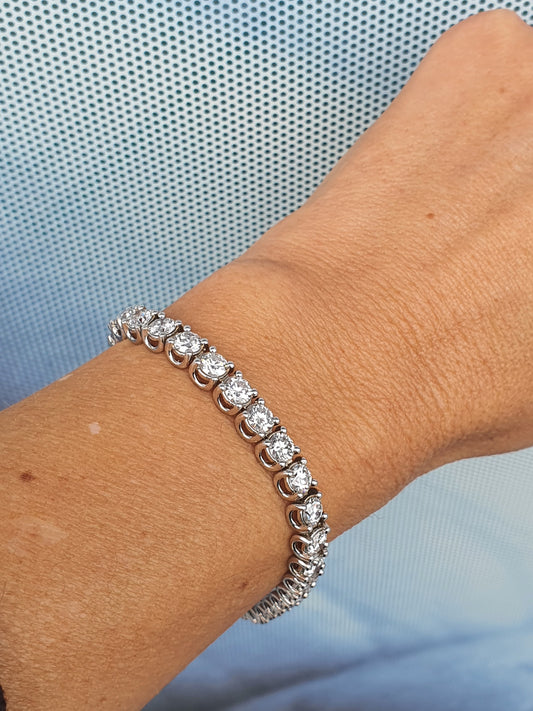 11.55ct Lab Diamond Tennis Bracelet