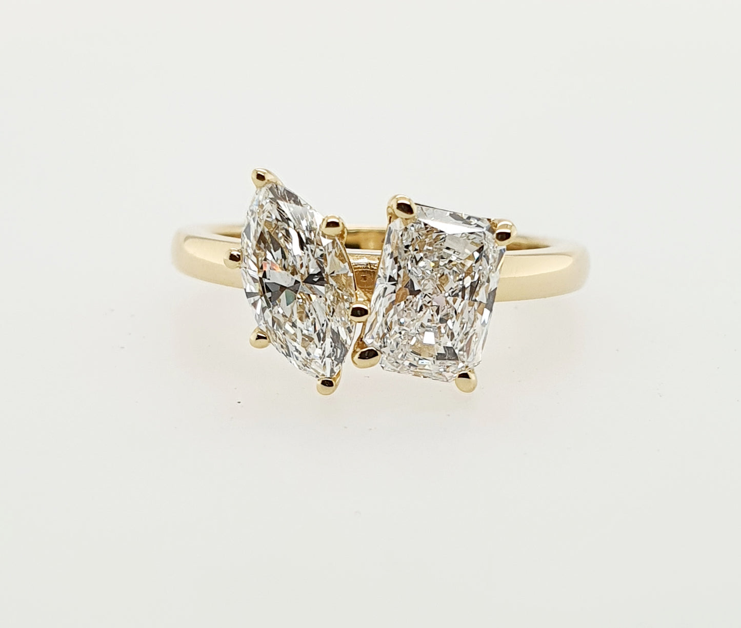 1.74ct Toi et Moi Ring