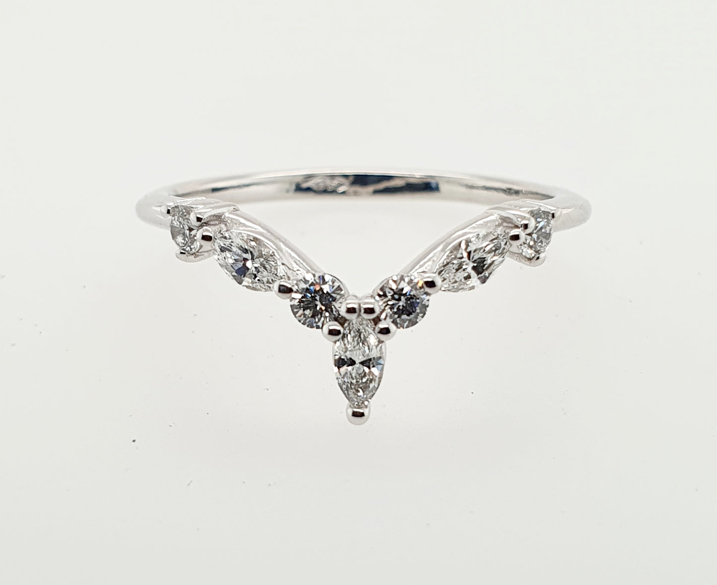 Marquise V Wedding Ring