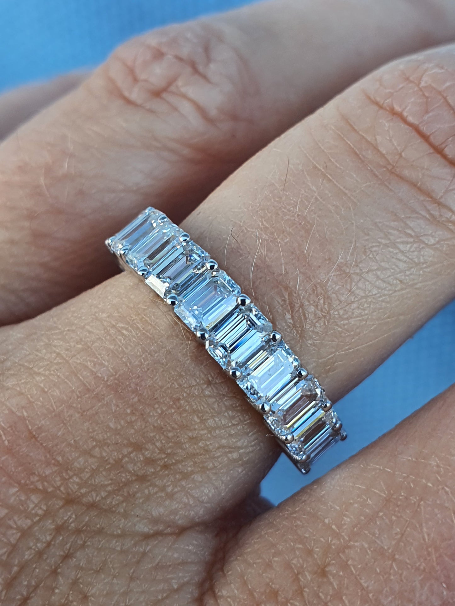 Emerald Eternity Band