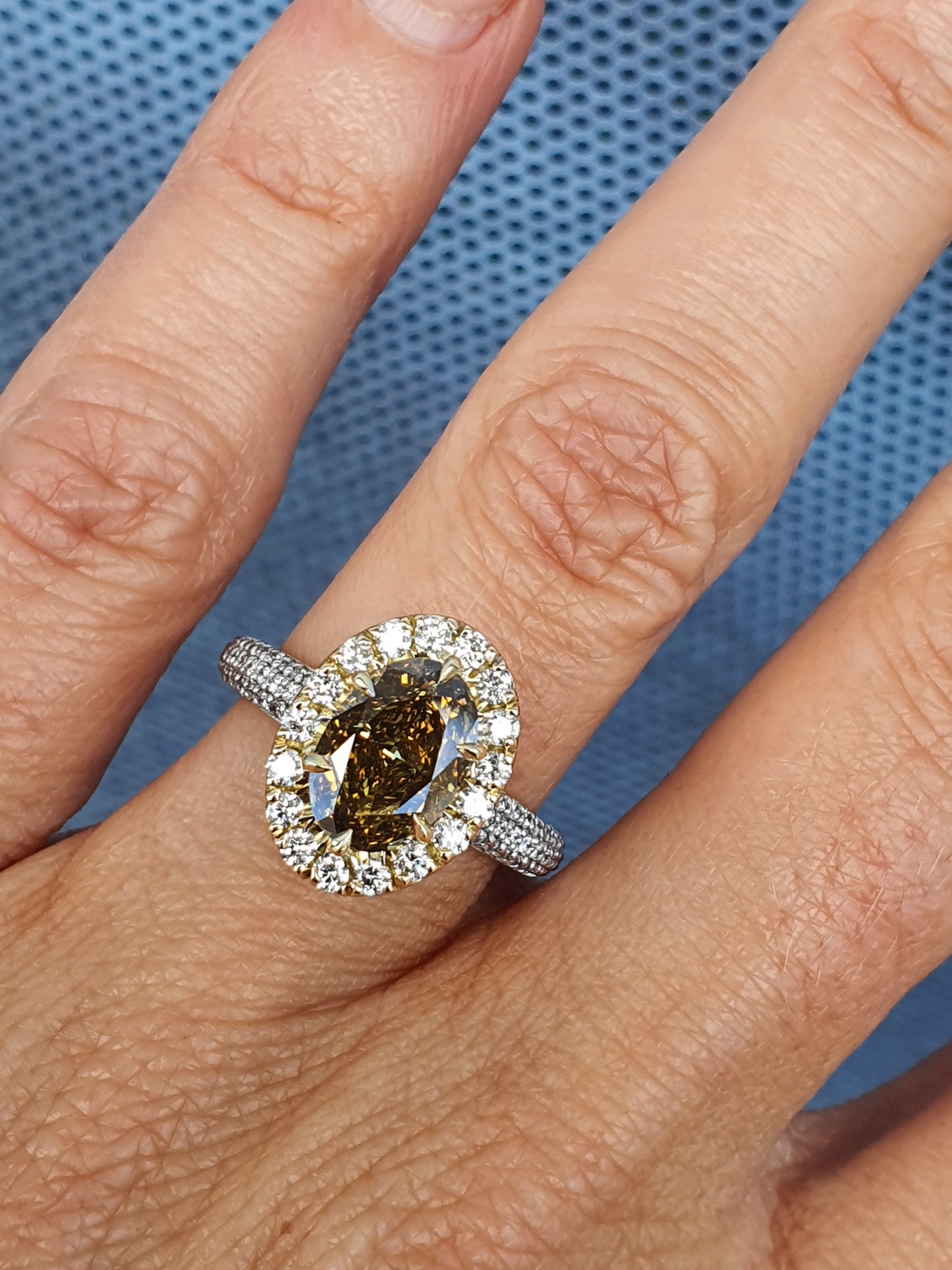 Fancy Brown Diamond Ring