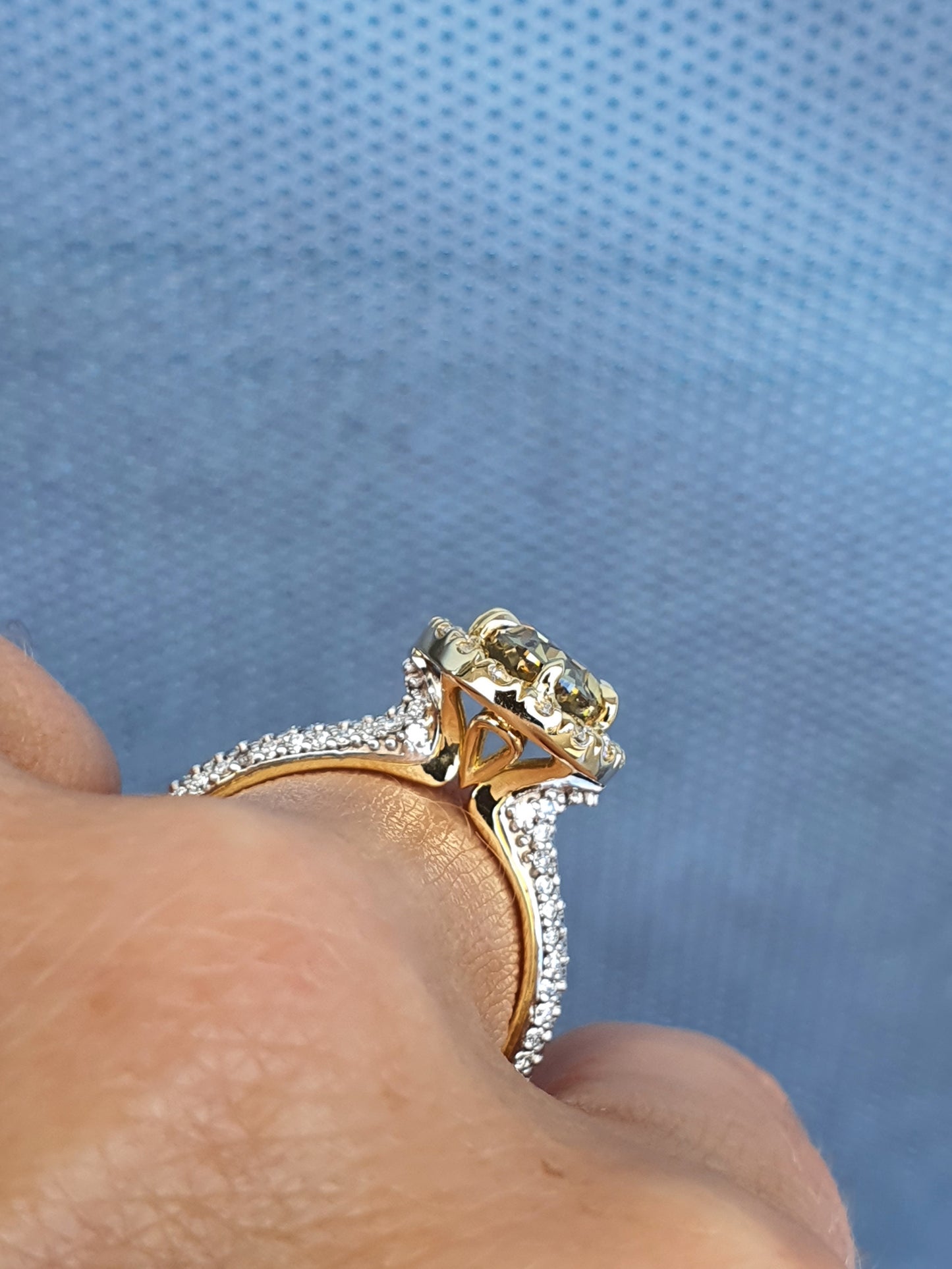 Fancy Brown Diamond Ring