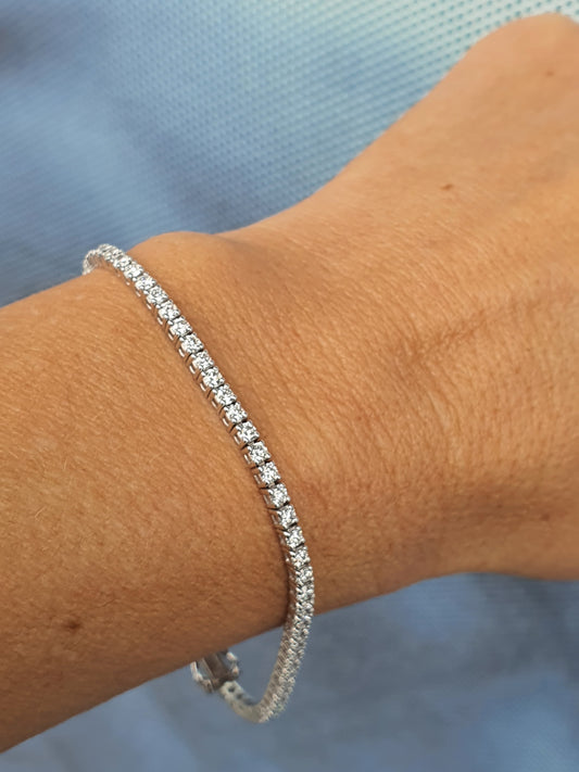 3ct Lab Diamond Tennis Bracelet