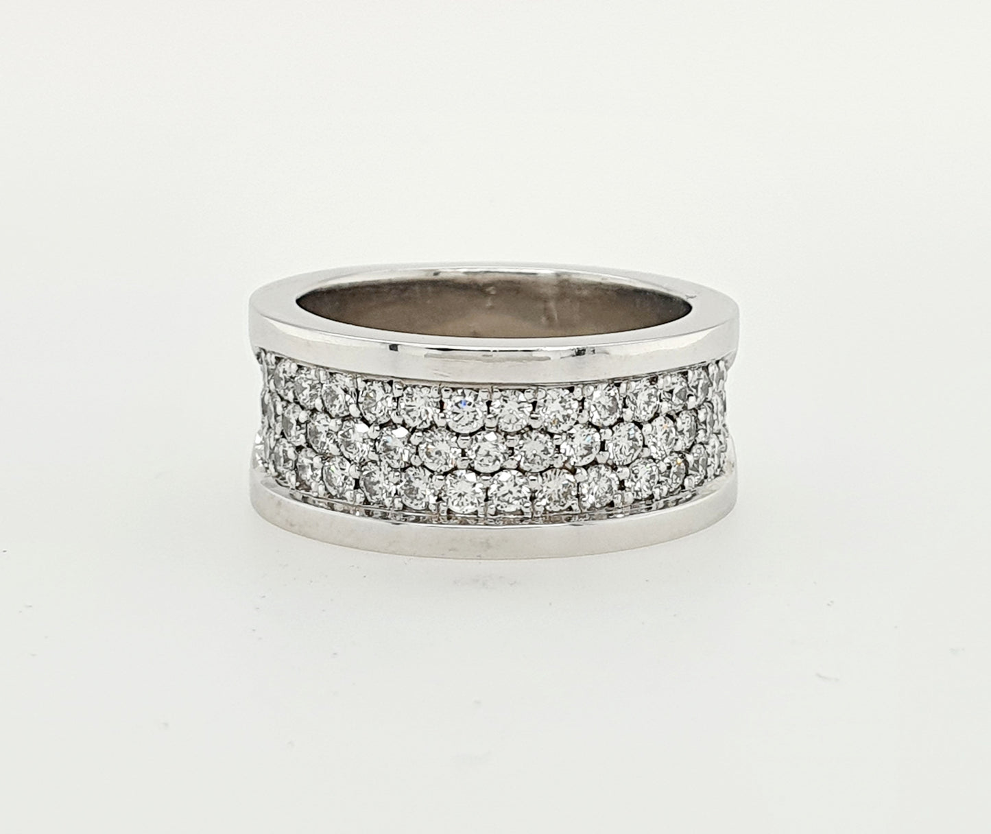 Pave Platinum Ring