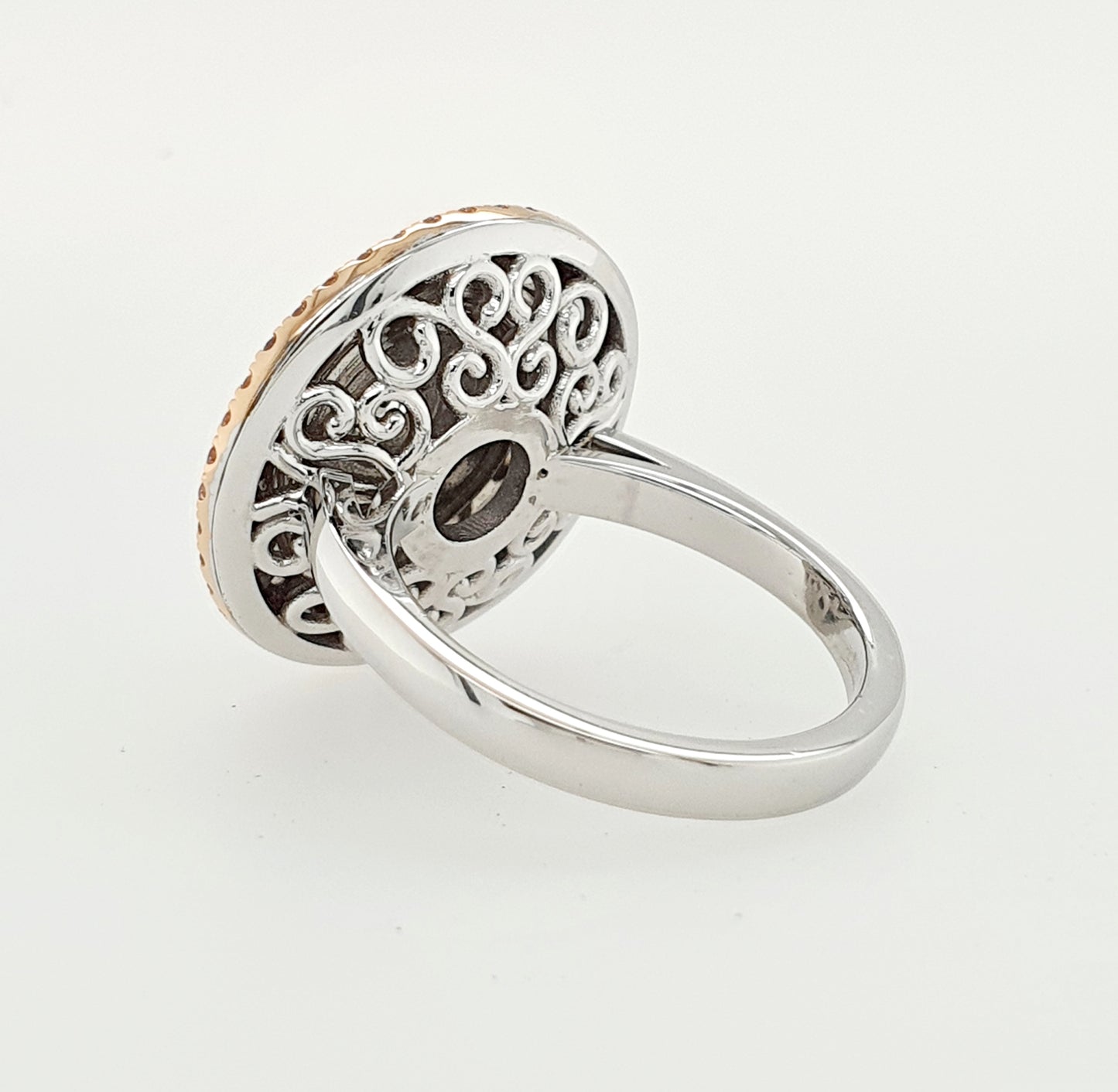 5 Halo Diamond Ring