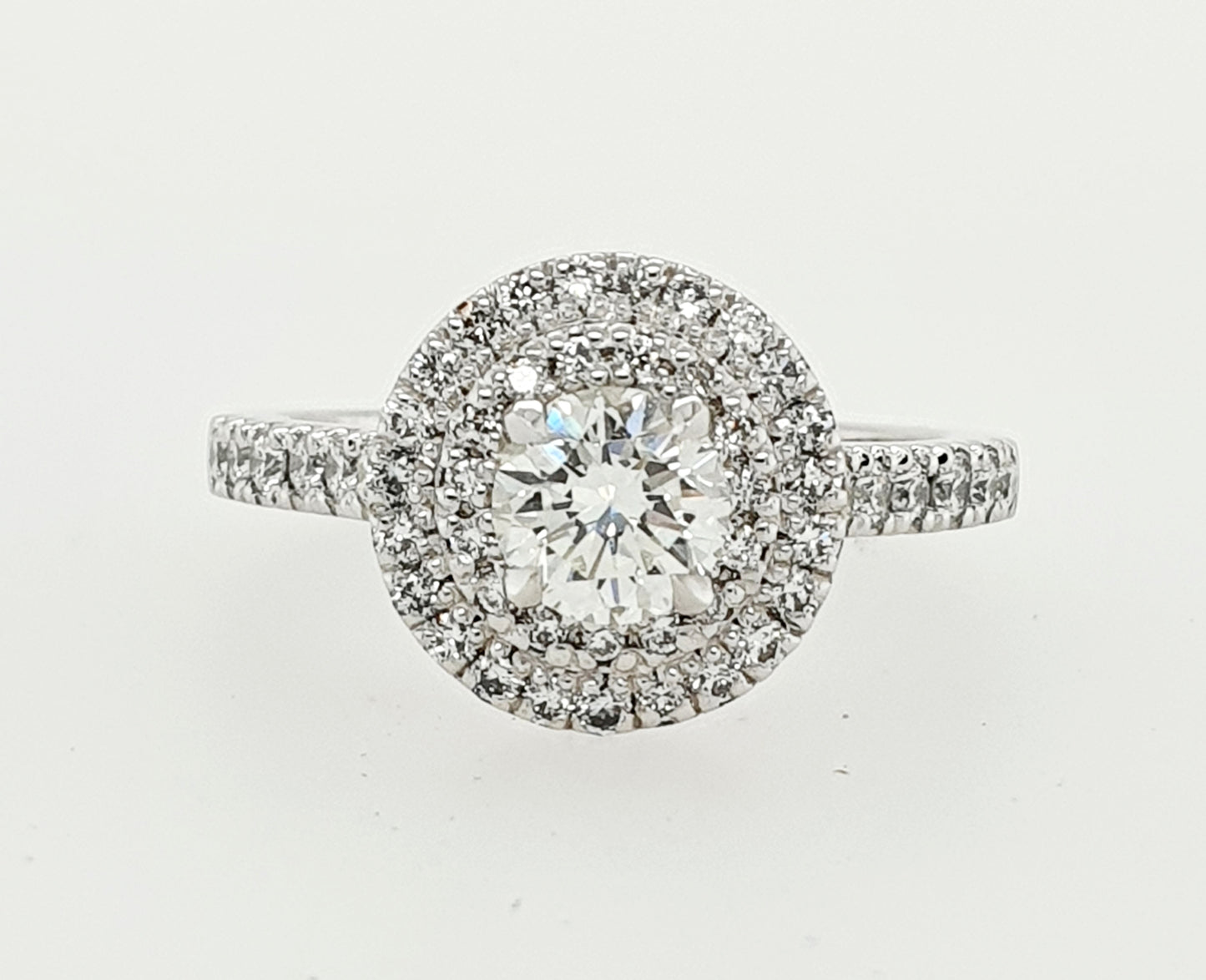 Double Halo Ring