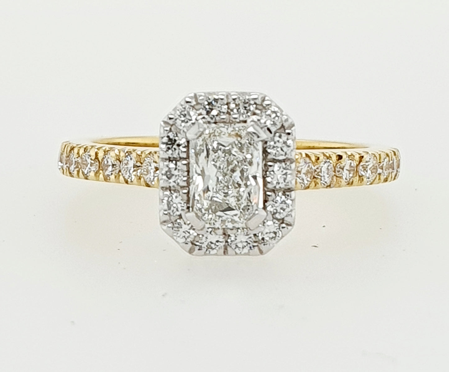 Radiant Halo Ring