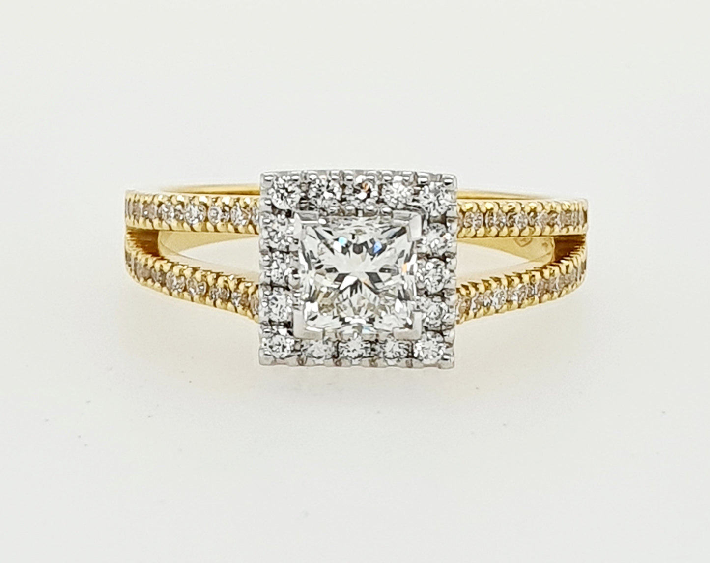 Princess Split Band with Halo