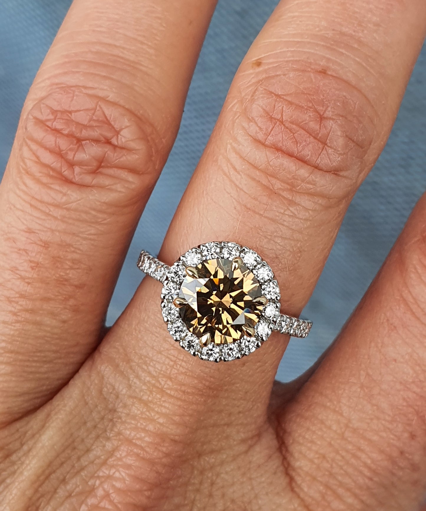 Fancy Chocolate Diamond Ring