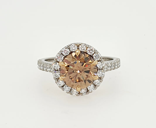 Fancy Chocolate Diamond Ring