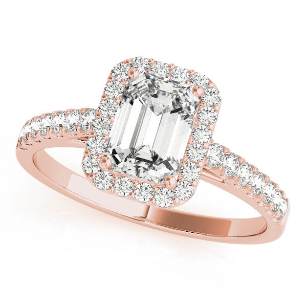 Radiant Halo with Pave Band