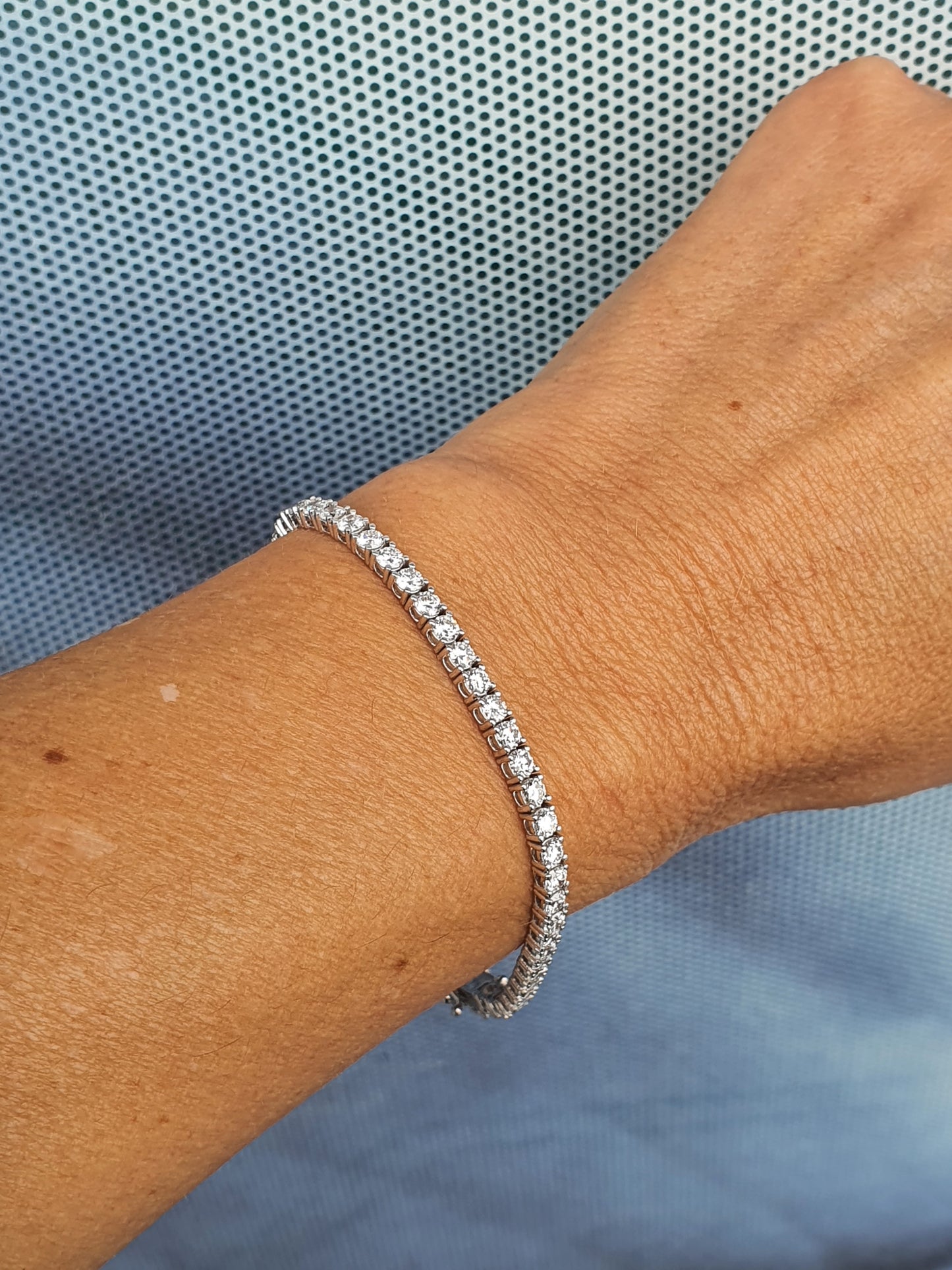5ct Lab Diamond Tennis Bracelet