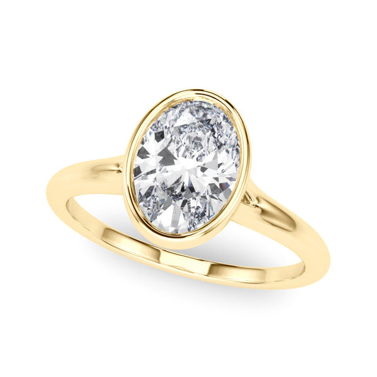Oval Bezel Set