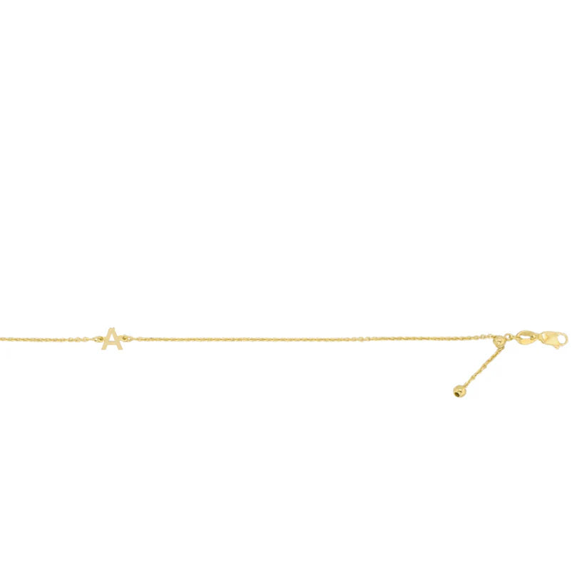 Initial Letter Bracelet