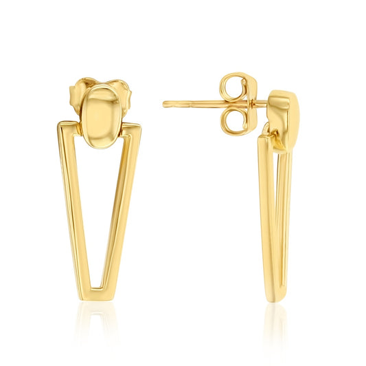 Door Knocker Style Drop Earring