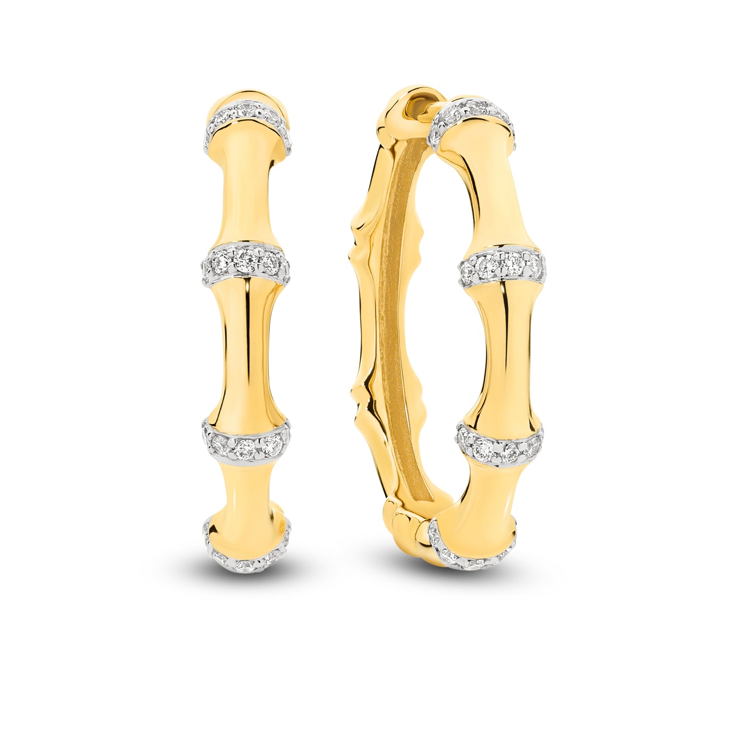 9ct Hoop Earrings