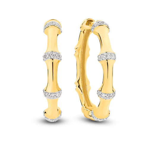 9ct Hoop Earrings