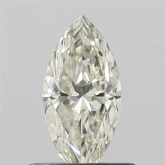 0.51ct Marquise Natural Diamond (Colour J, Clarity SI1, Cut VG, IGI Certified)