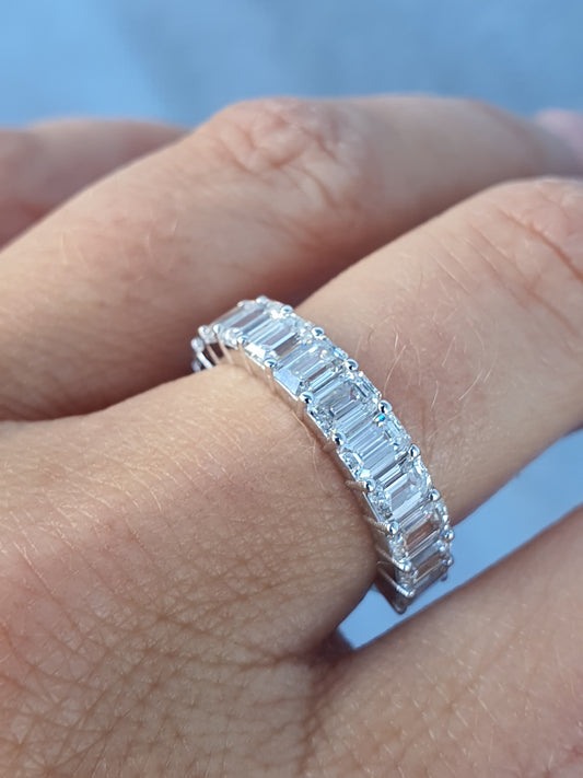 Emerald Eternity Band