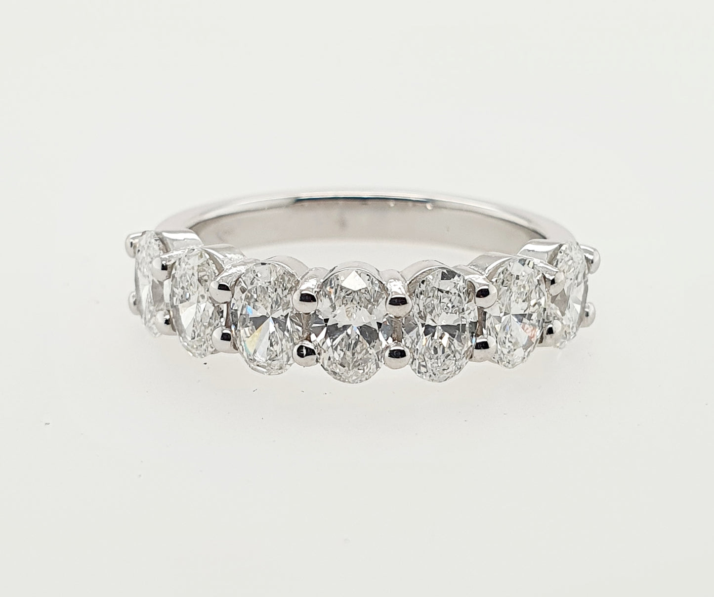 Oval Eternity Band