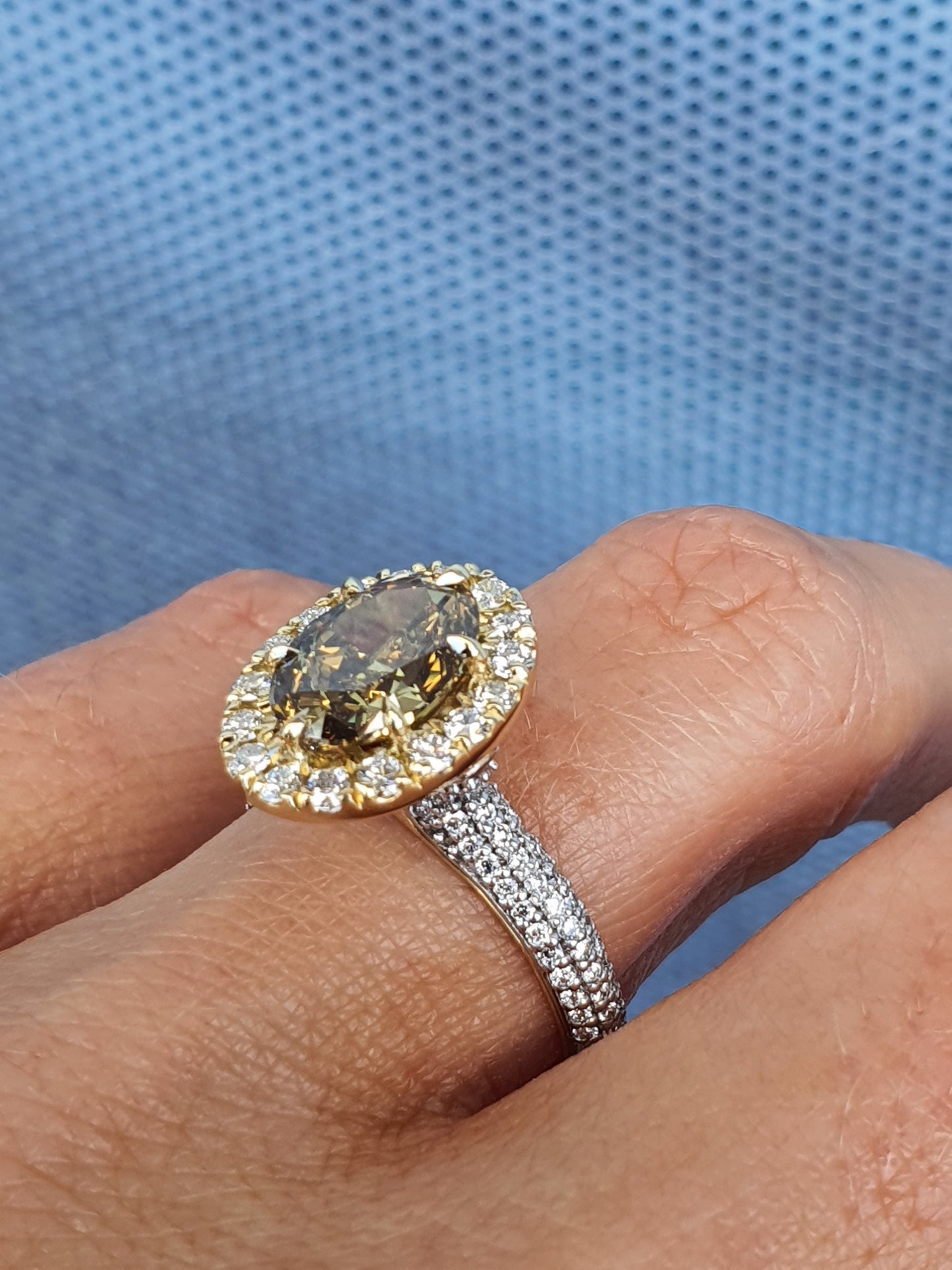 Fancy Brown Diamond Ring