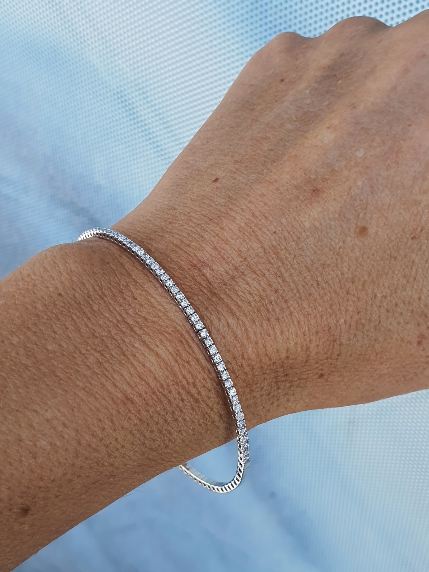 1ct Diamond Flexi Bangle