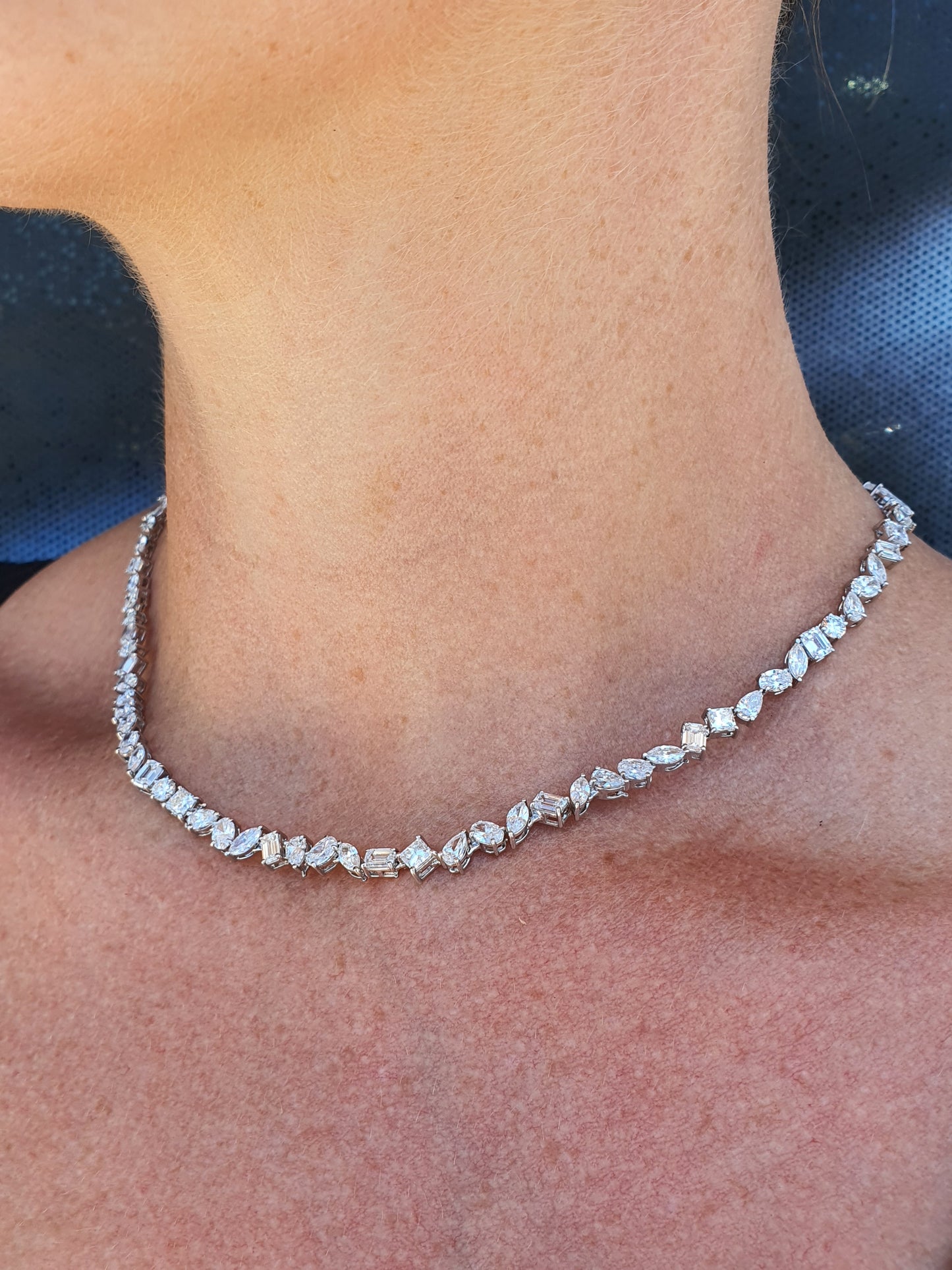 Fancy Shapes Lab Diamond Necklace