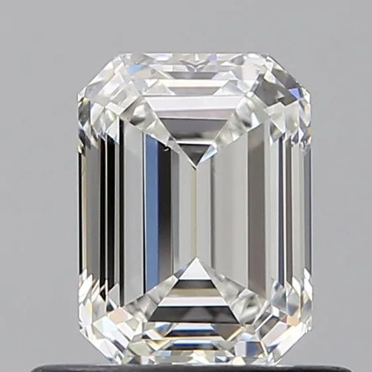 0.70ct Emerald Natural Diamond (Colour G, Clarity SI1, GIA Certified)