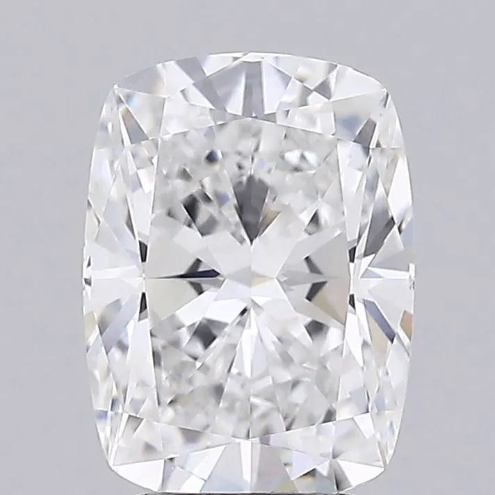 3.25ct Cushion brilliant Lab Grown Diamond (Colour F, Clarity VVS2, GIA Certified)