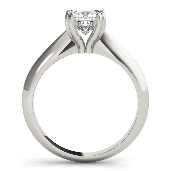 Cushion Double Claw Solitaire