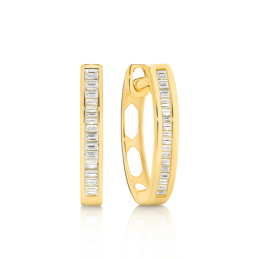 18ct Mini Hoop Earrings