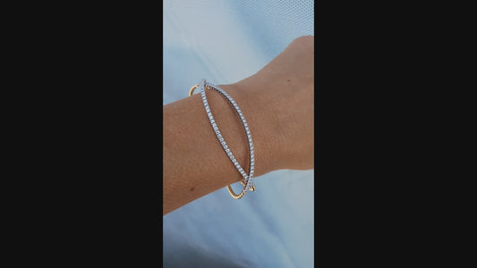 Cross Ove Flexi Bangle